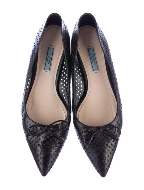 prada pointed flats